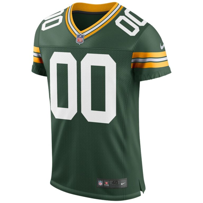 Green Bay Packers Nike Classic Custom Elite Jersey – Green – JERSEYPROCLUB